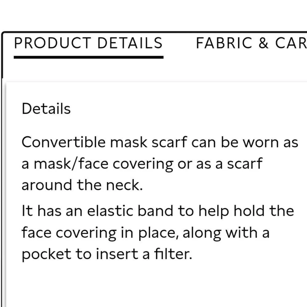 Banana Republic convertible scarf